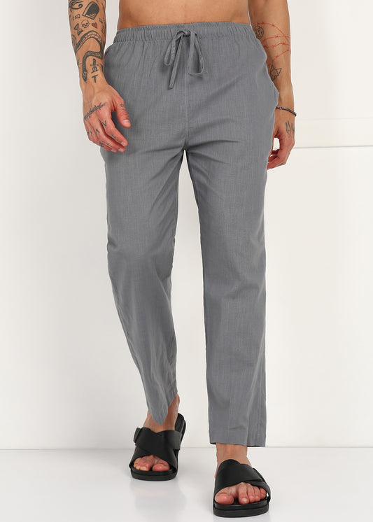 Step Out in Style with Grey Trousers