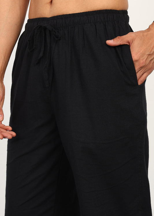 Stay Sharp with Classic Black Trousers