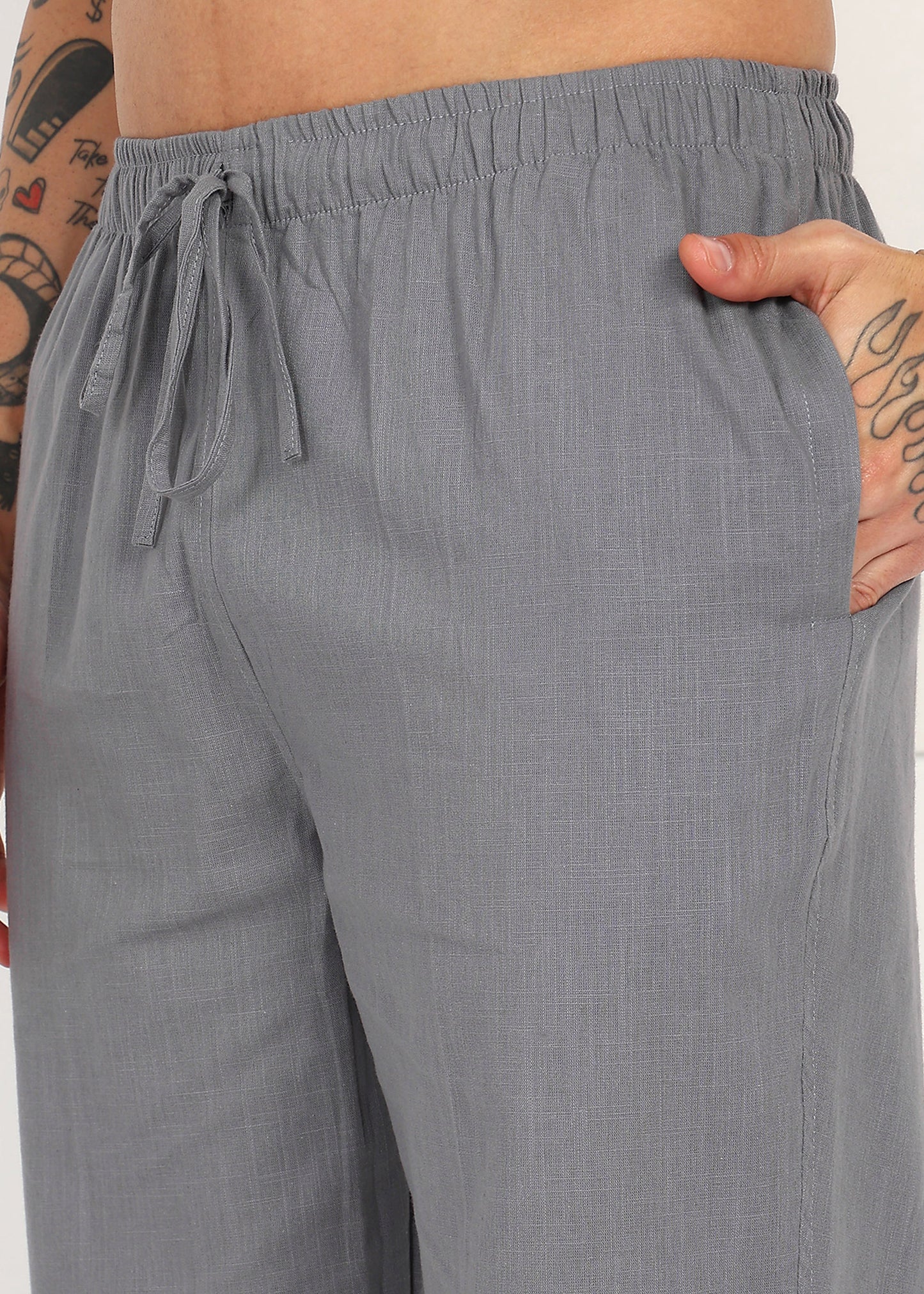 Step Out in Style with Grey Trousers