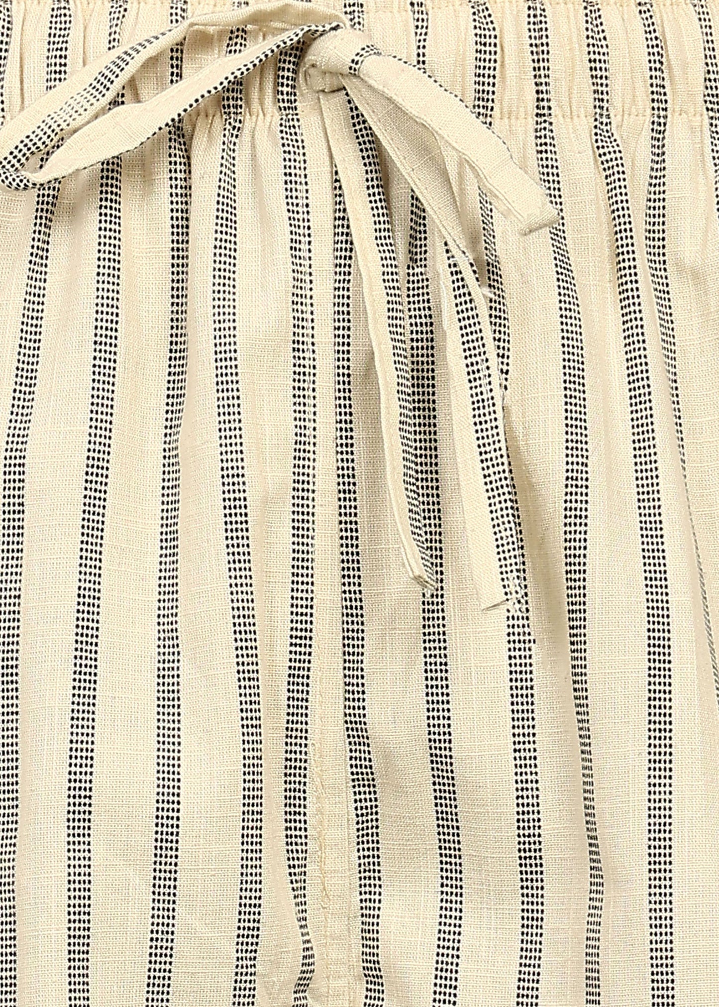 Beige Line Straight Fit Trouser