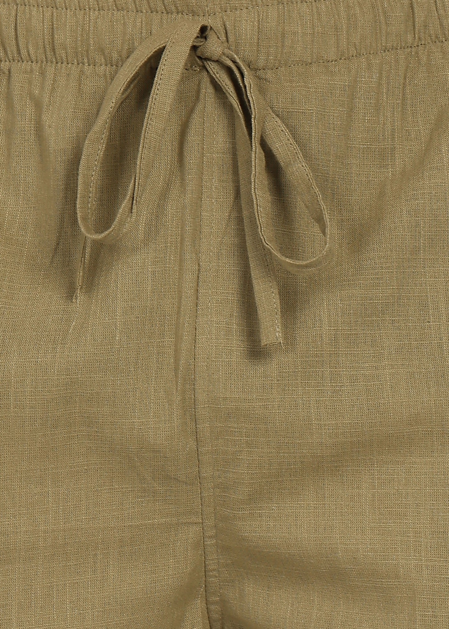 Modern Fit Khaki Cotton Trouser