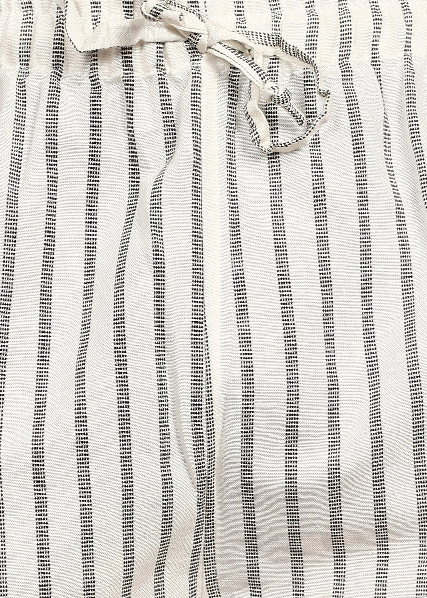 Premium White Line Cotton Trouser